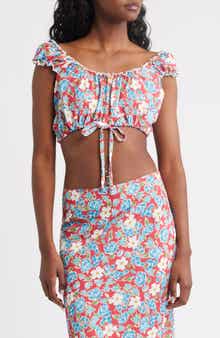 Bella Venice Izzy Floral Crop Top