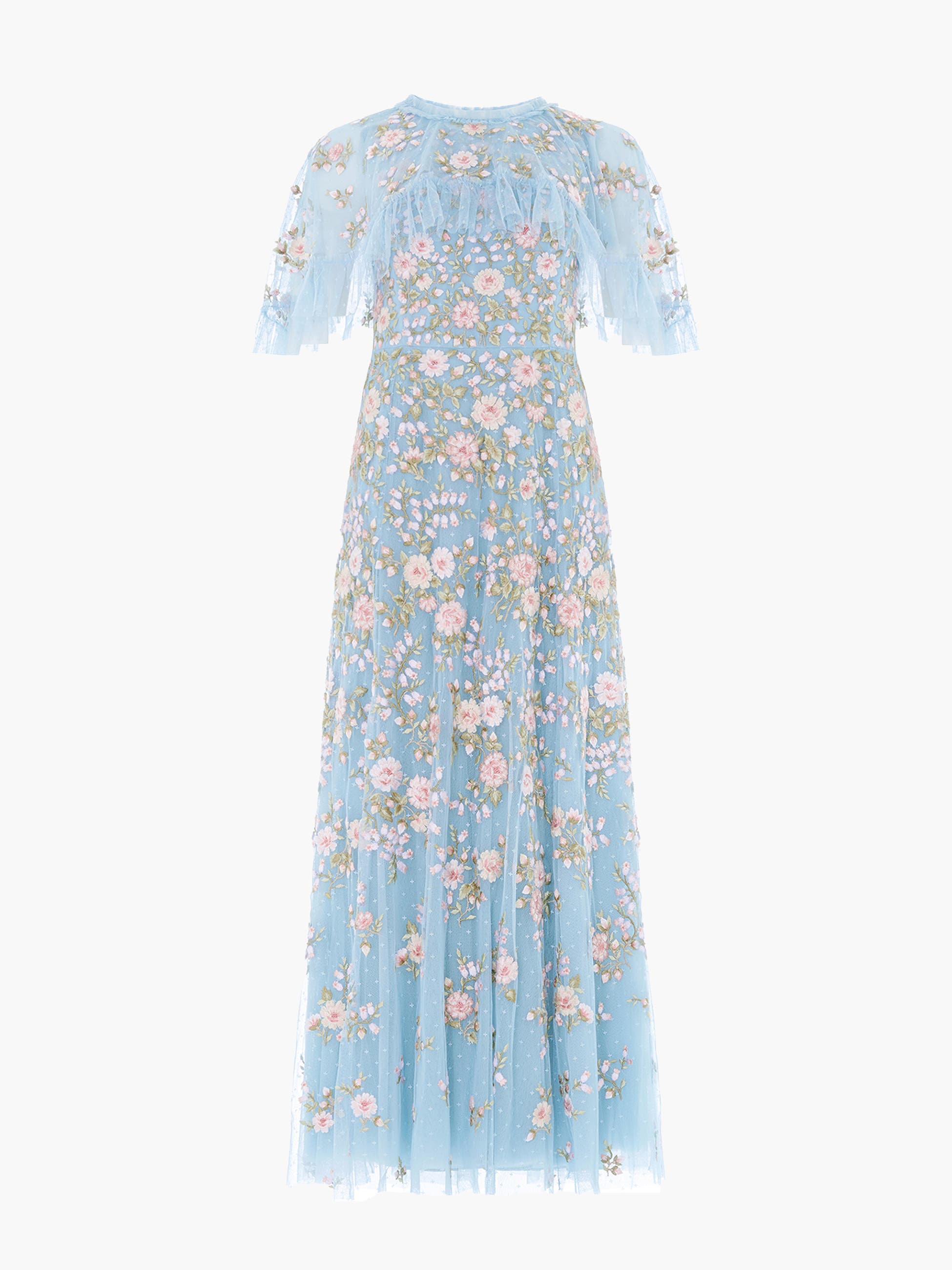 Eden Rose Cape Ankle Gown - image 2