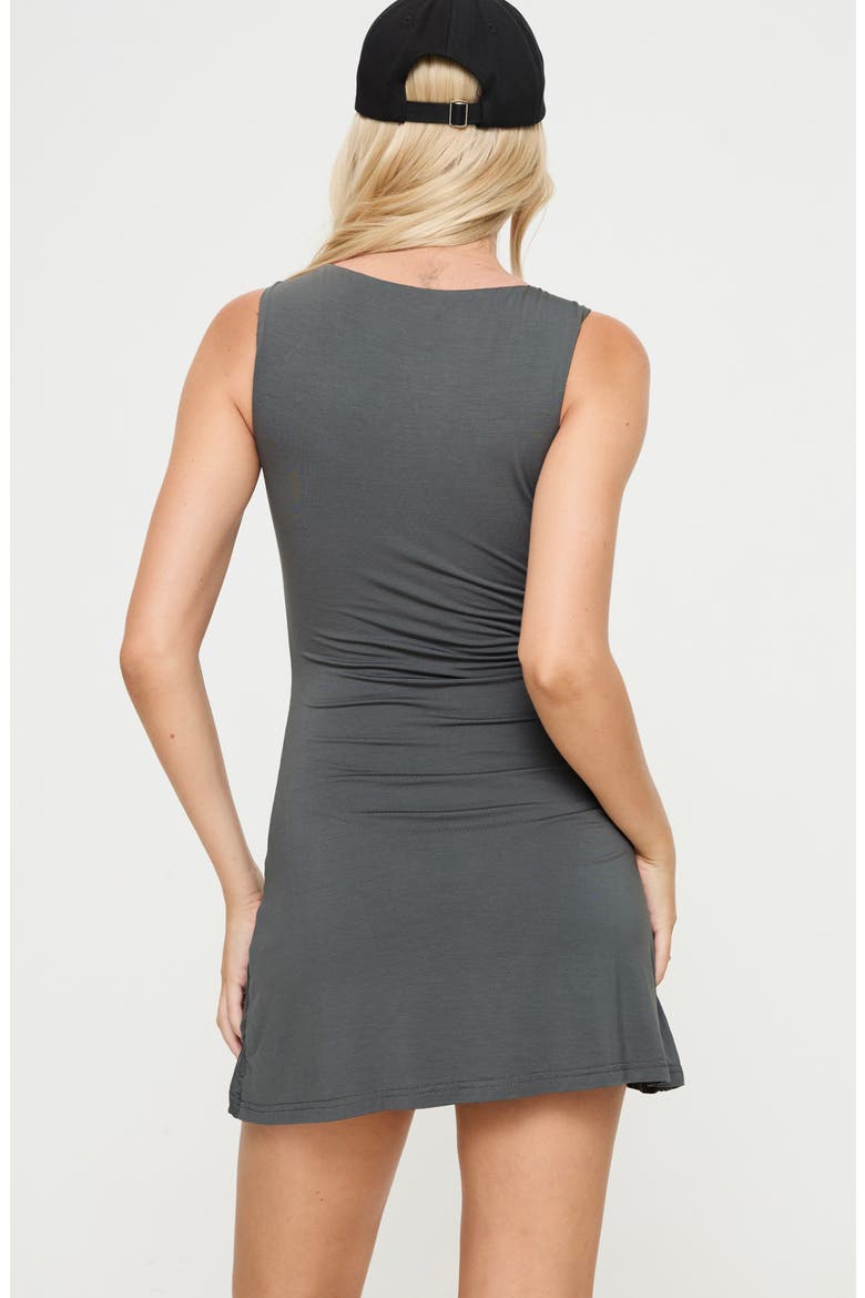 Karreey Jersey Minidress, Alternate, color, GREY