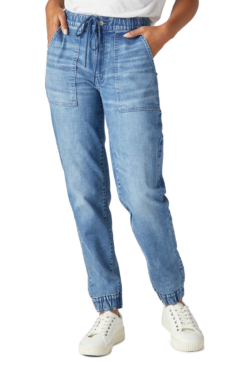 Lucky Brand Denim Joggers, Main, color, 
