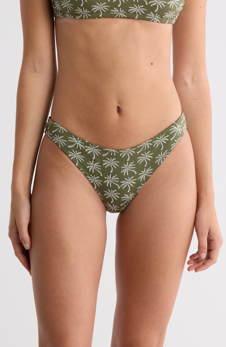 lemlem Meron Bikini Bottoms, Main, color, Zafi Olive