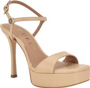GUESS Hendora Ankle Strap Platform Sandal