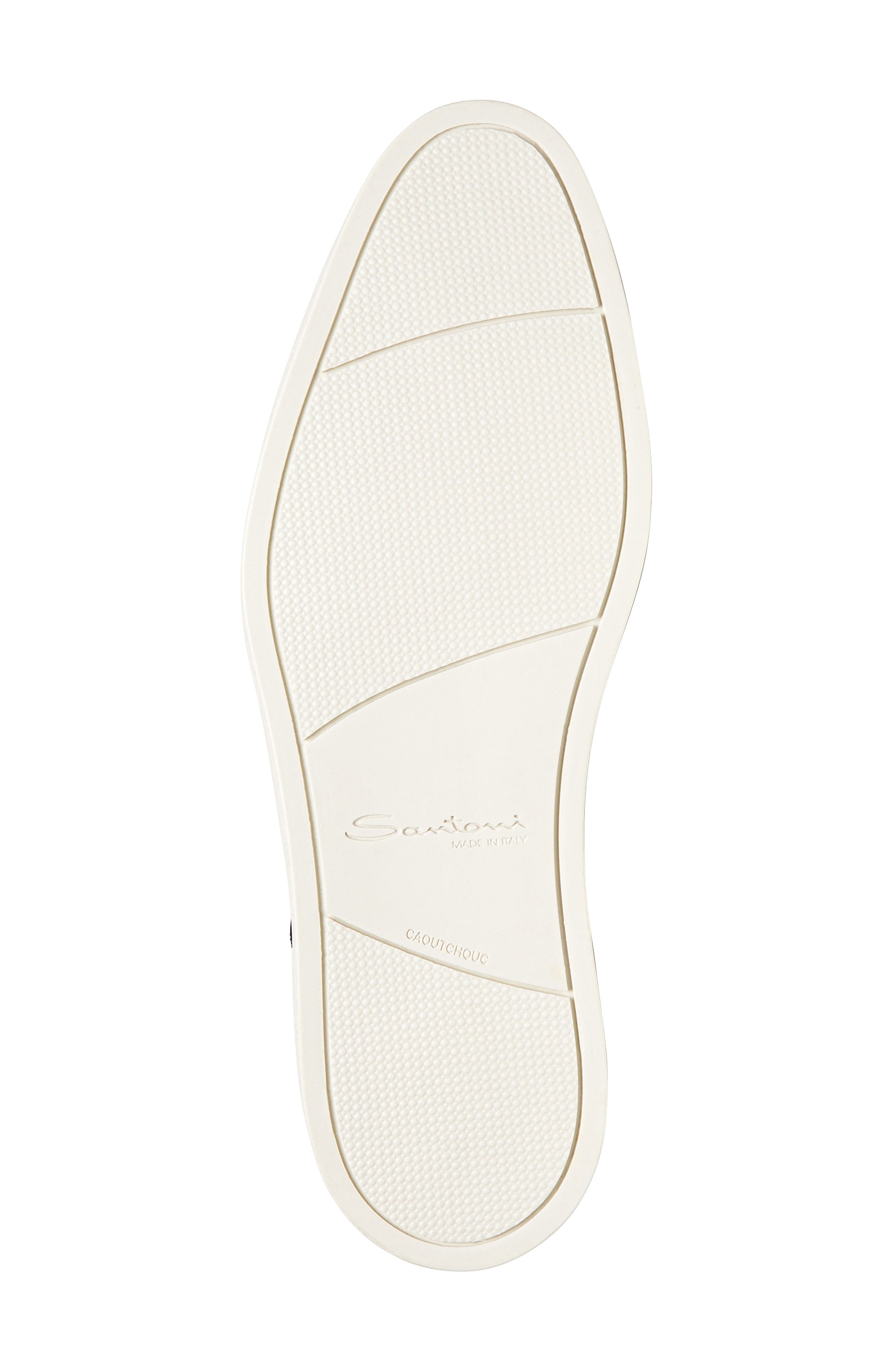 Santoni Dilate Derby Sneaker, Alternate, color, Black