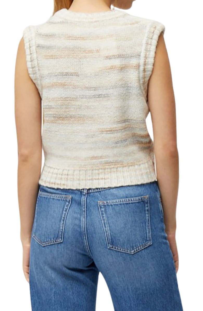 French Connection Maly Space Dye Sweater Vest, Alternate, color, 