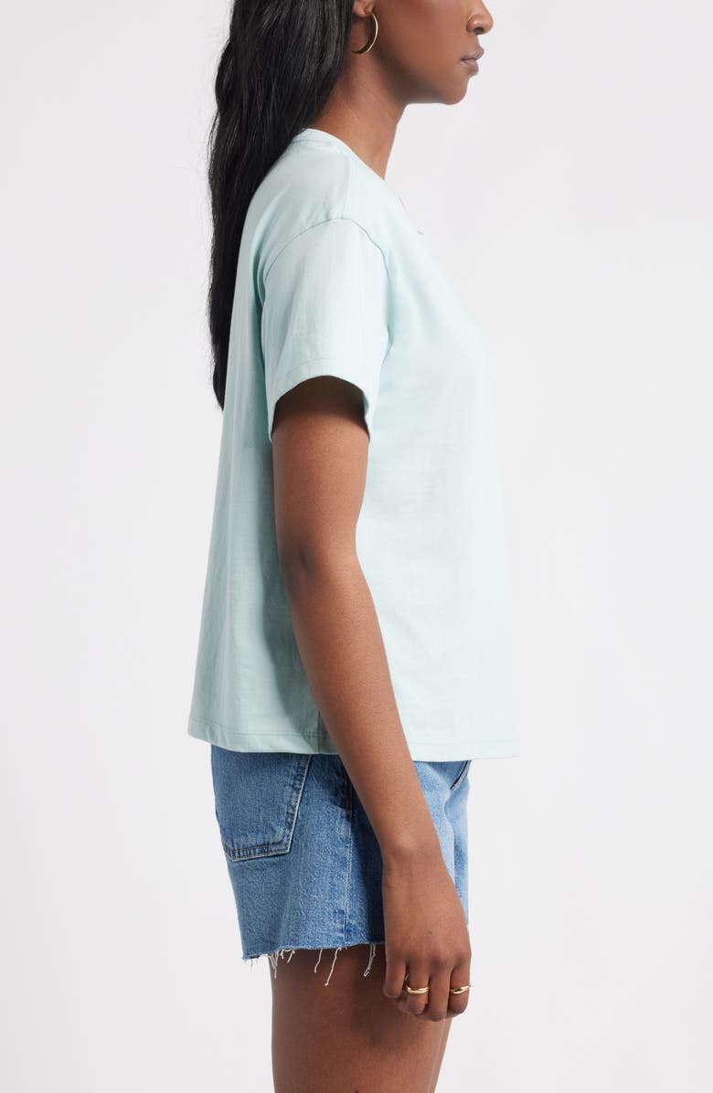 Treasure & Bond Favorite Cotton T-Shirt, Alternate, color, Teal Tide