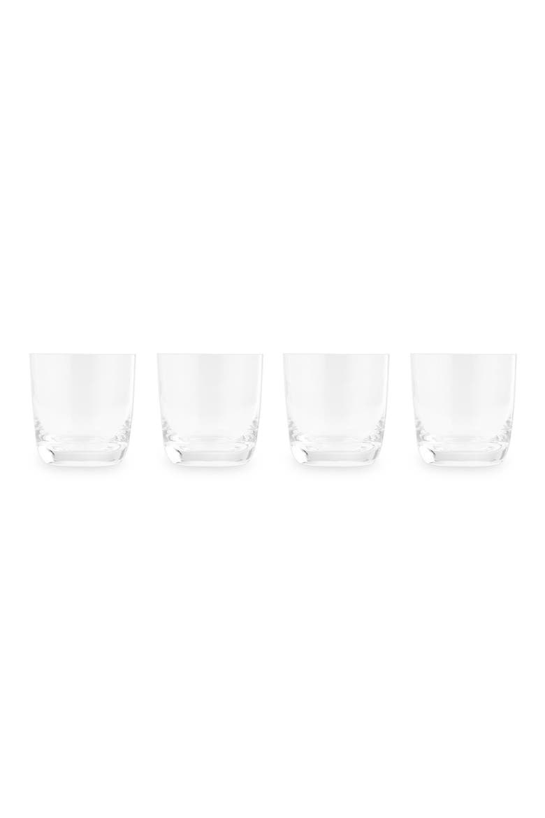 Taos Set of 4 Double Old Fashioned Glasses, Main, color, CLEAR