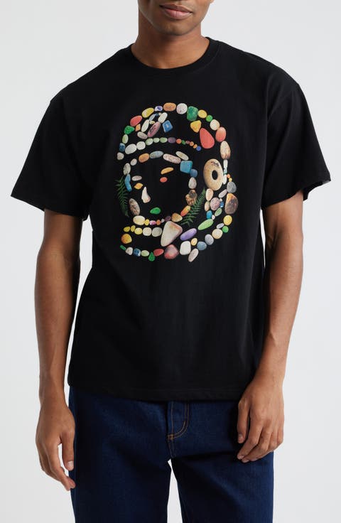 Stones Spaceman Logo Graphic T-Shirt