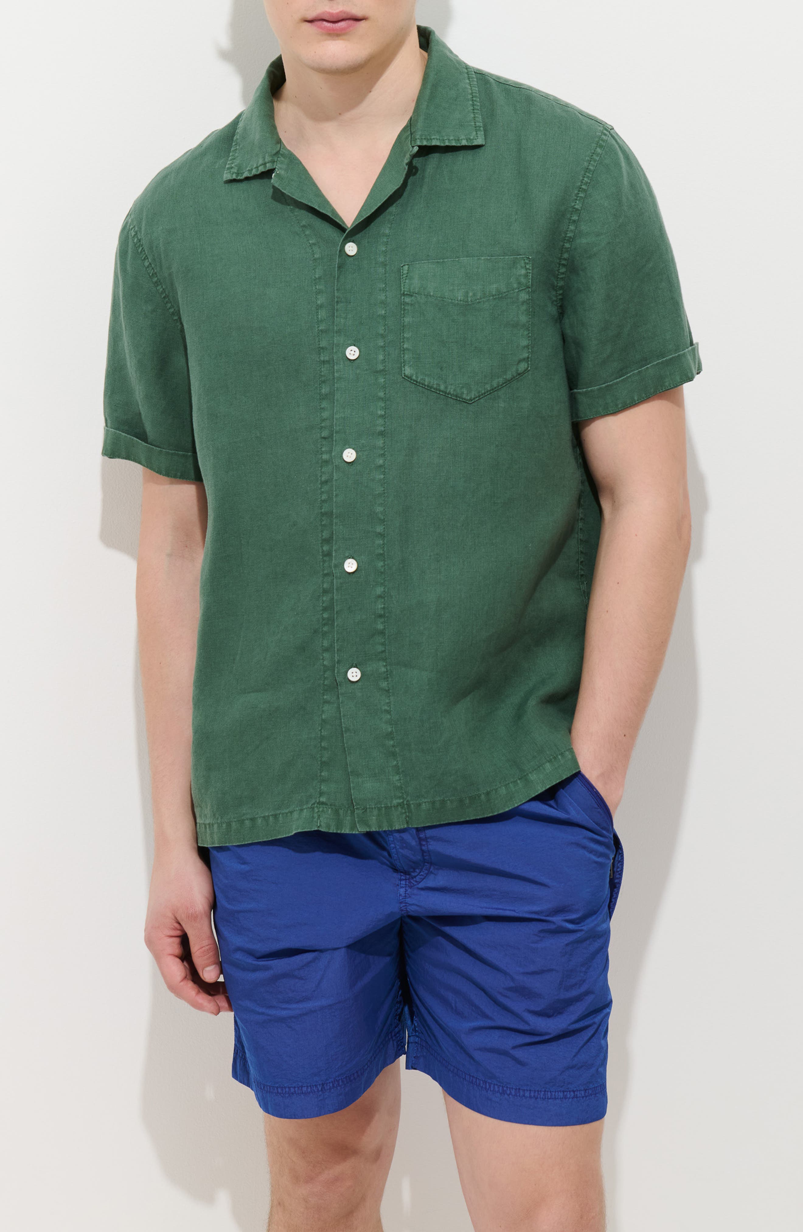 Linen Camp Shirt - image 3