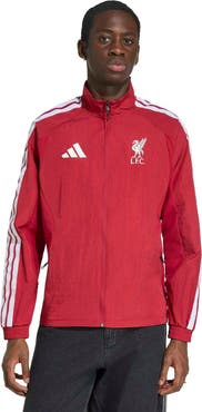 adidas Men's adidas Red Liverpool 2026 Full-Zip Anthem Jacket