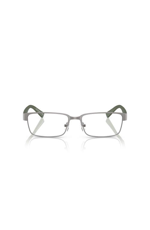 Armani Exchange 54mm Rectangle Optical Glasses In Multi