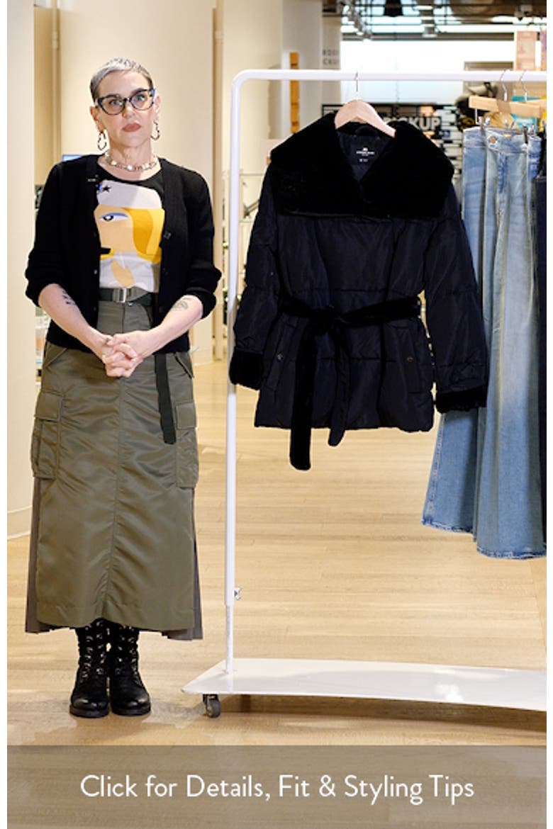 Emerson Velvet Lined Puffer Coat video