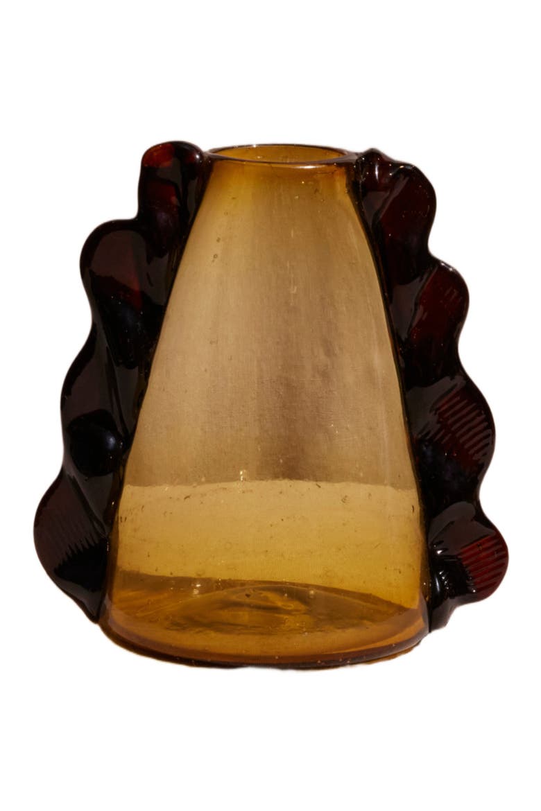 Betta Vase, Main, color, Brown