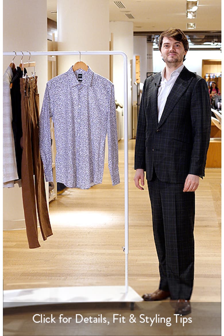 Hank Kent Slim Fit Stretch Cotton Dresss Shirt video