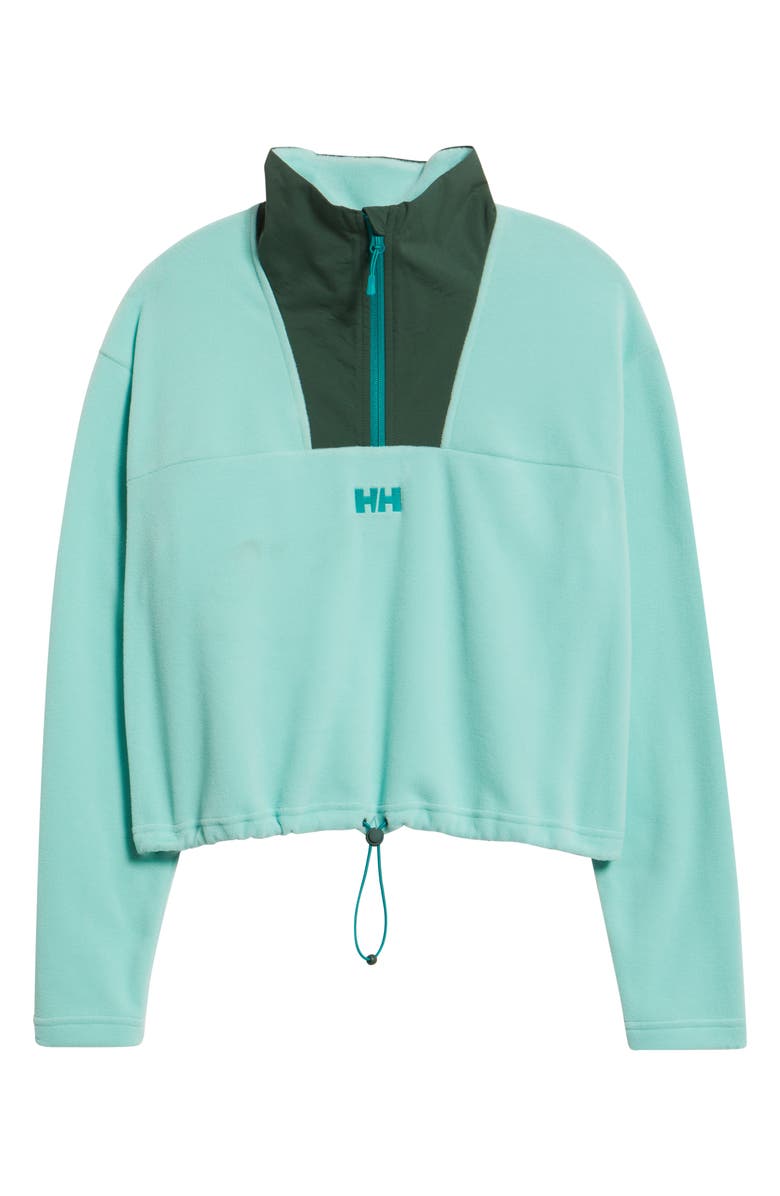 Helly Hansen Daybreaker Fleece Crop Pullover, Alternate, color, Lagoon