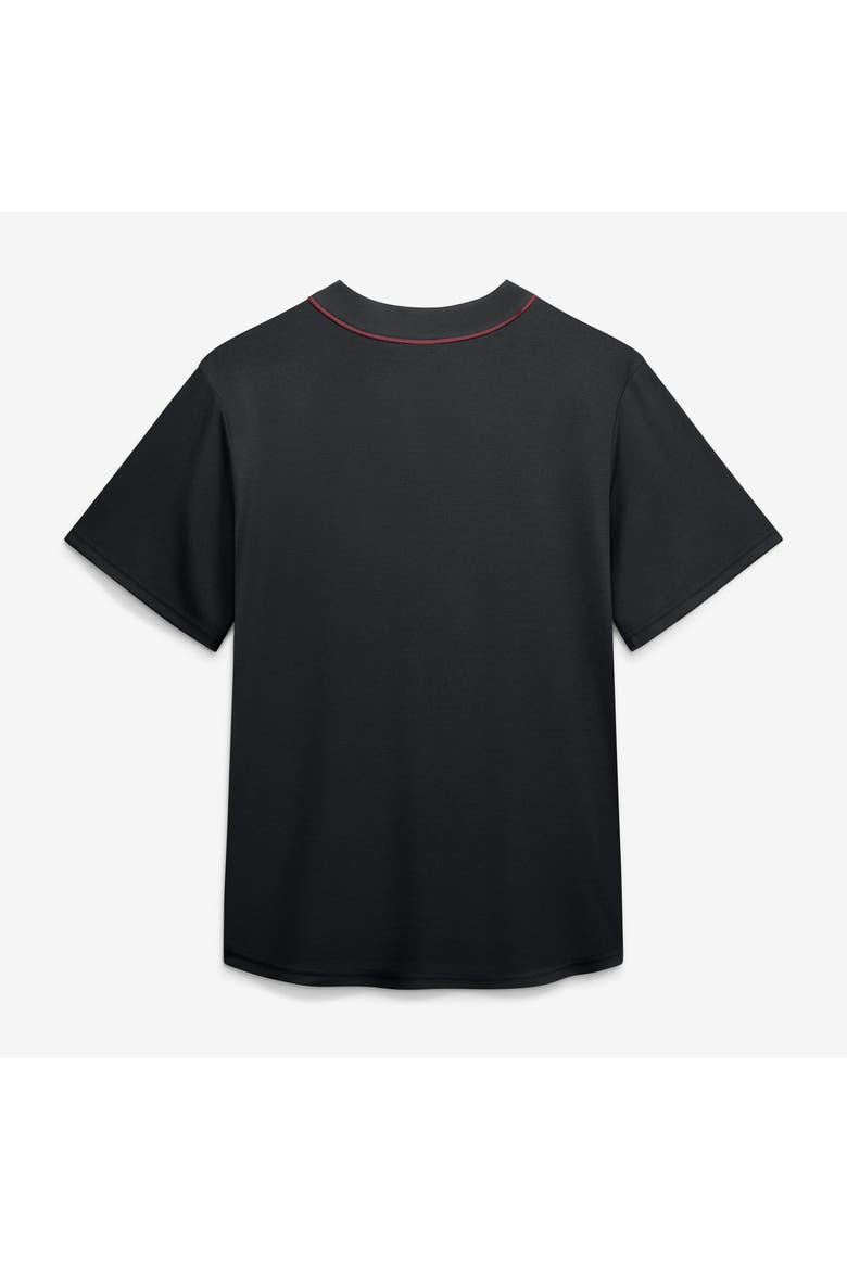 Men's Fanatics Black Washington Commanders After Hours Button-Up Baseball Top, Alternate, color, Black