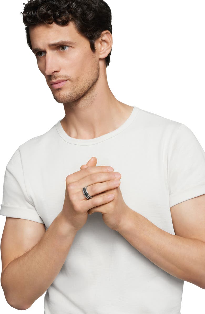 David Yurman Men's Armory Band Ring, Alternate, color,