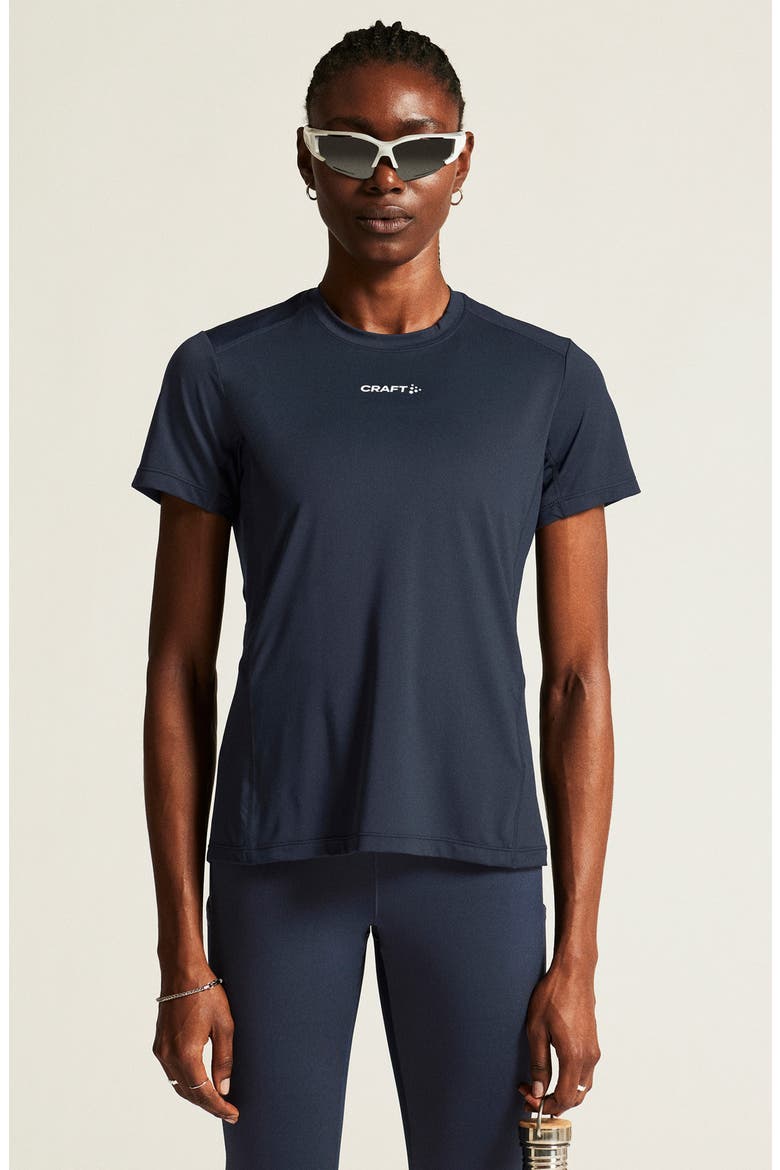 Essence Perforated Jersey T-Shirt, Alternate, color, BLAZE