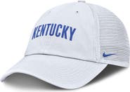 Nike Men's Nike White Kentucky Wildcats Club Campus Trucker Adjustable Hat
