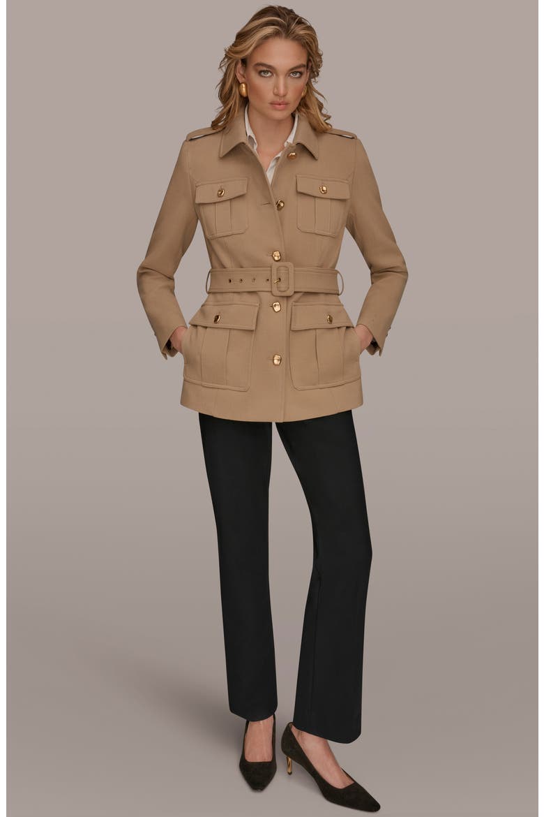 Safari Blazer Jacket, Alternate, color, LIGHT CAMEL