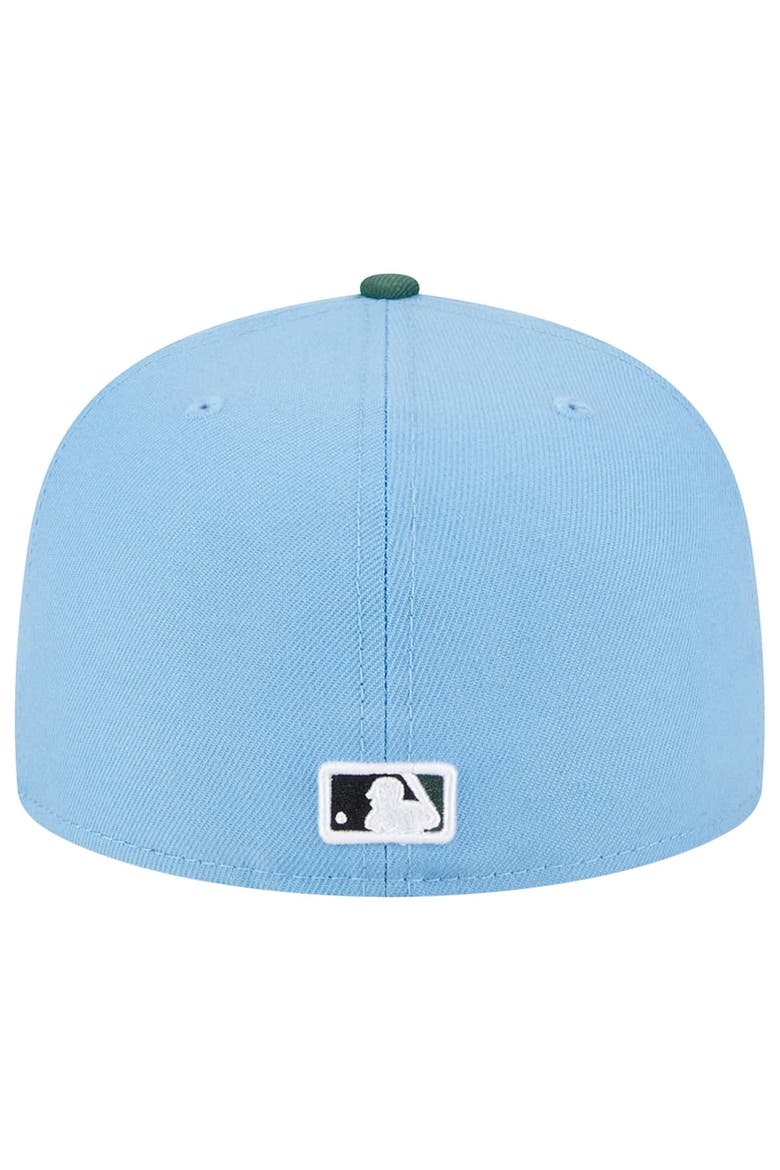 Men's New Era  Sky Blue/Cilantro Houston Astros 2017 World Series 59FIFTY Fitted Hat, Alternate, color, Light Blue