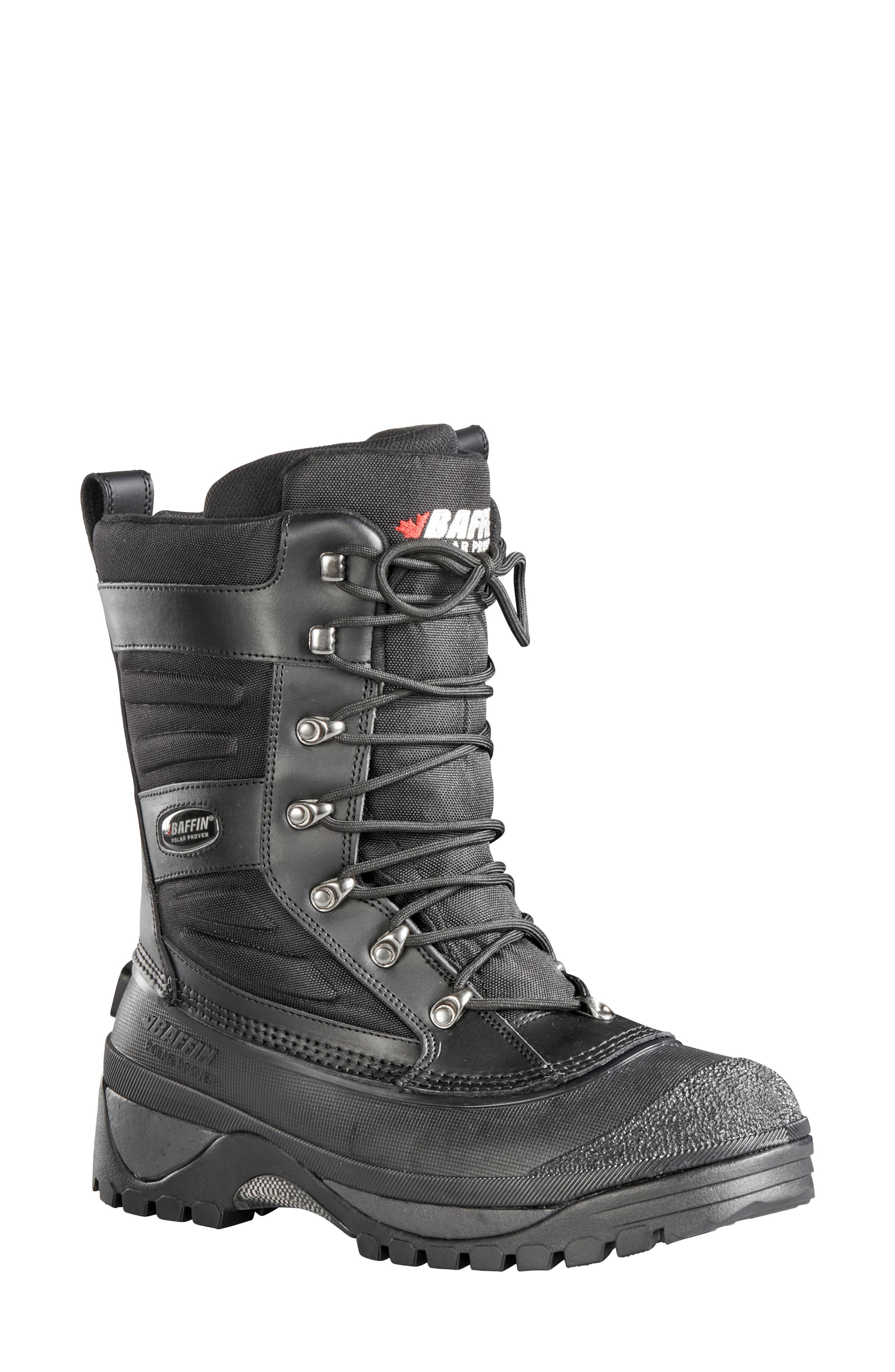 Baffin Crossfire Waterproof Boot, Main, color, Black