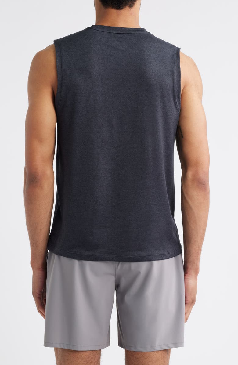 Zella Dynamic Tank, Alternate, color, Grey Dark Charcoal Heather
