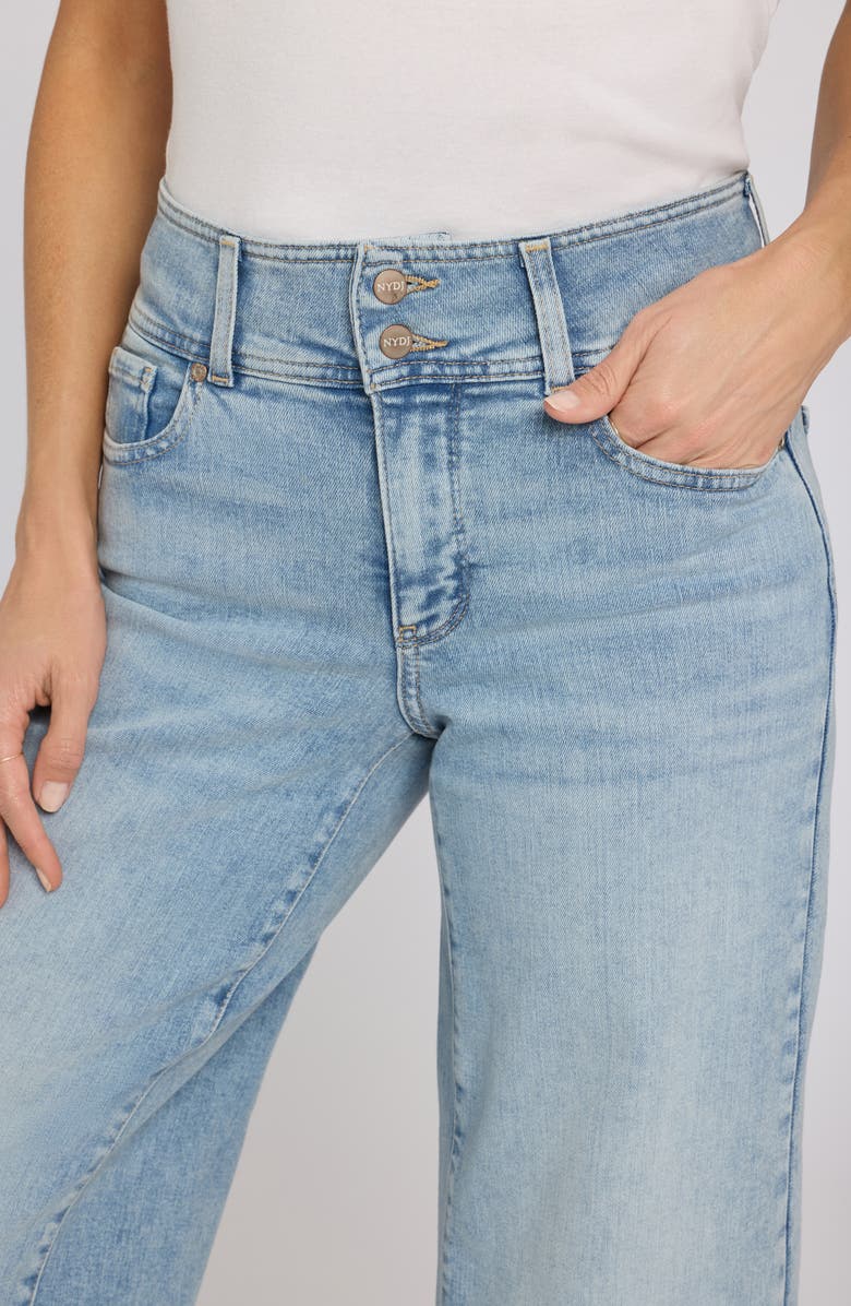 NYDJ Teresa Wide Hem Wide Leg Jeans, Alternate, color, Keys View