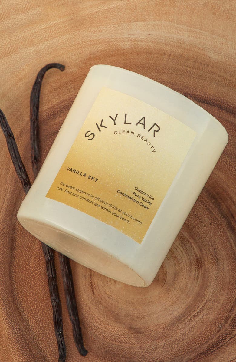 Skylar Vanilla Sky Scented Candle, Alternate, color, 