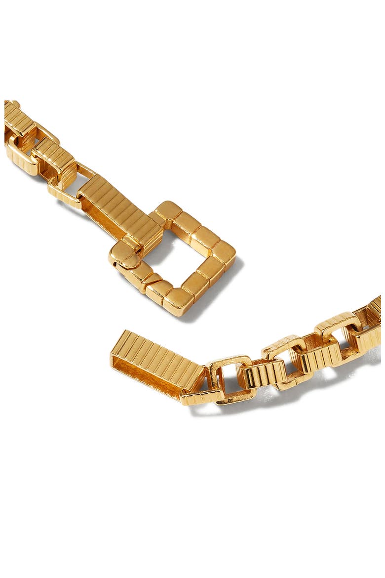 Slim Signore Chain Choker, Alternate, color, YELLOW GOLD