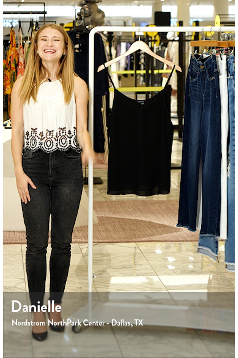 Pintuck V-Neck Camisole video