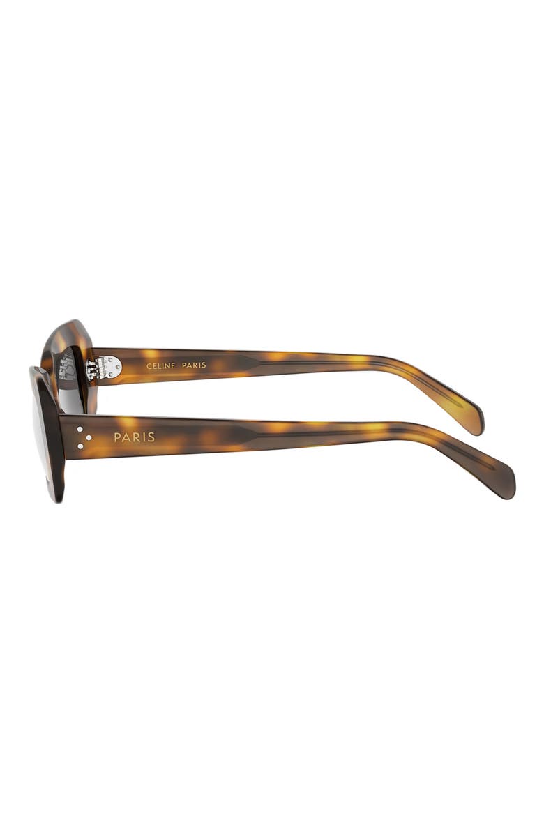 52mm Rectangular Sunglasses, Alternate, color, BLONDE HAVANA / SMOKE