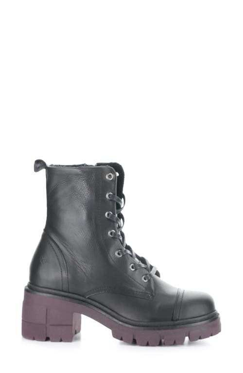 Bos. & Co. Barrett Waterproof Lug Sole Bootie In Black