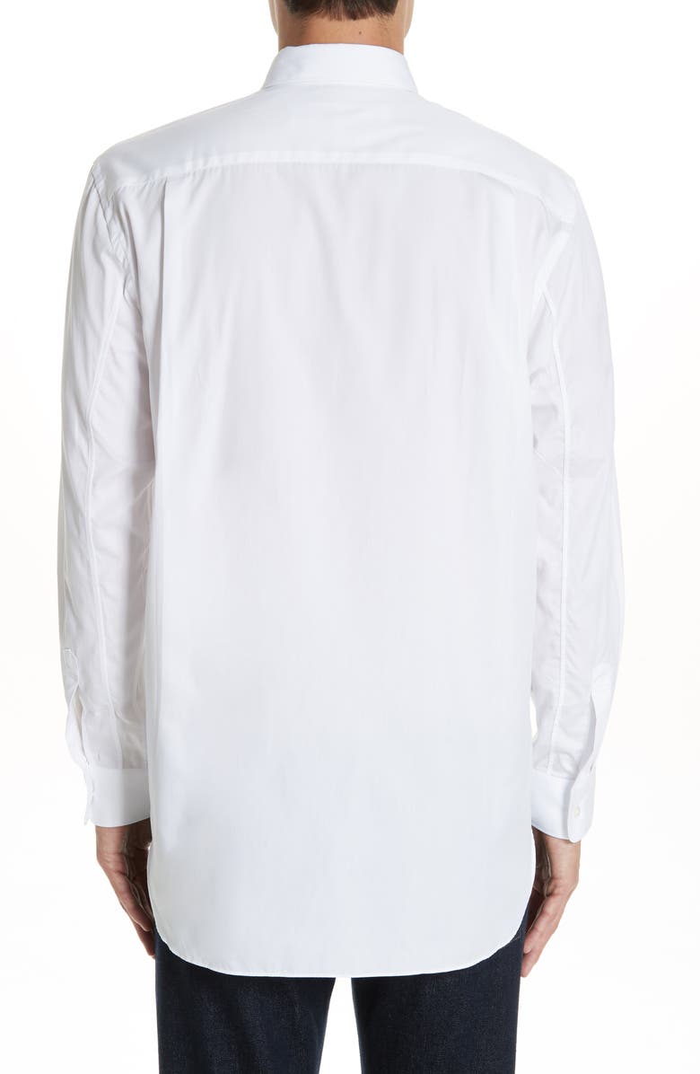 Comme des Garçons PLAY Appliqué Oxford Shirt, Alternate, color,