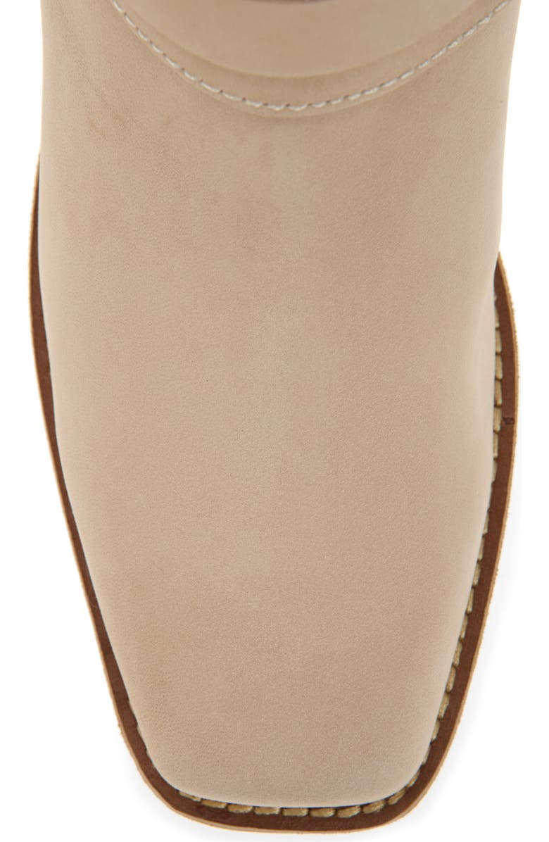 Jeffrey Campbell Waylon Western Boot, Alternate, color, Ivory Nubuck