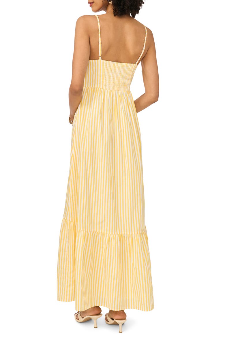 Overlapping Bodice Maxi Dress, Alternate, color, SNAPDRAGON