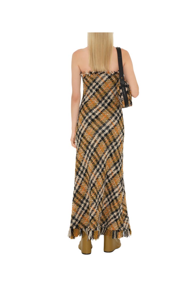 Burberry Check Wool Blend Dress, Alternate, color, 