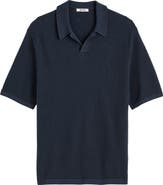 Madewell Marigold Waffle Stitch Polo