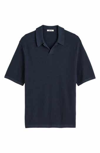 Madewell Marigold Waffle Stitch Polo