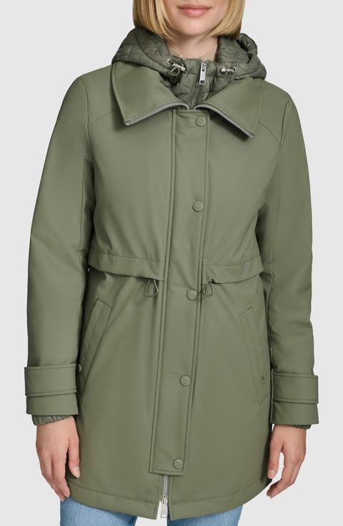 Ryder Hooded Bib Inset Parka