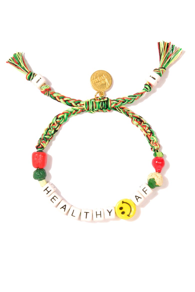 Healthy AF Bracelet, Main, color, Green