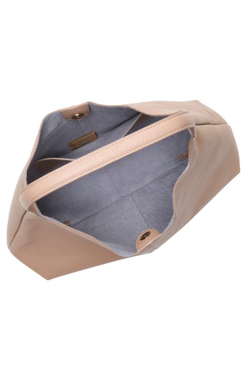 Vince Camuto Jenna Pebble Leather Hobo Bag