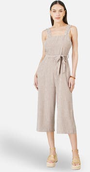 Yumi Stripe Strappy Jumpsuit