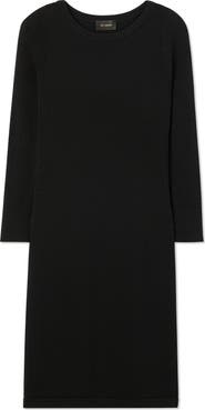 ST. JOHN Santiago Knit Long Sleeve Sweater Dress