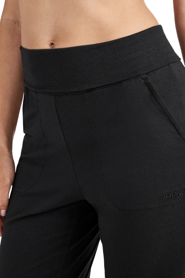 Women's Cotton Modal Blend Pant, Alternate, color, Black