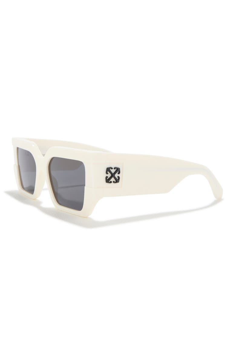 56mm Dover Square Sunglasses, Alternate, color, WHITE DARK GREY