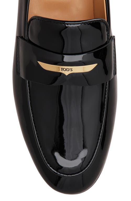 Tod's Penny Loafer In Nero