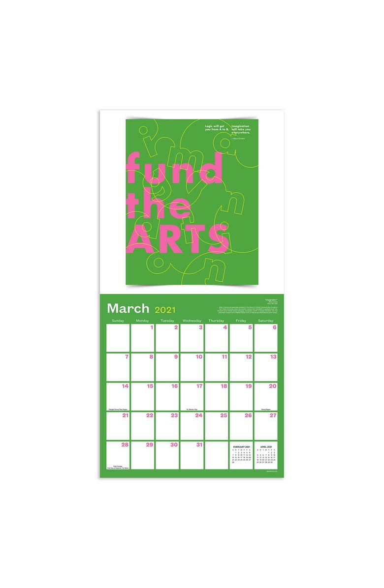 TF PUBLISHING 2021 Posters for Change Wall Calendar, Alternate, color, 