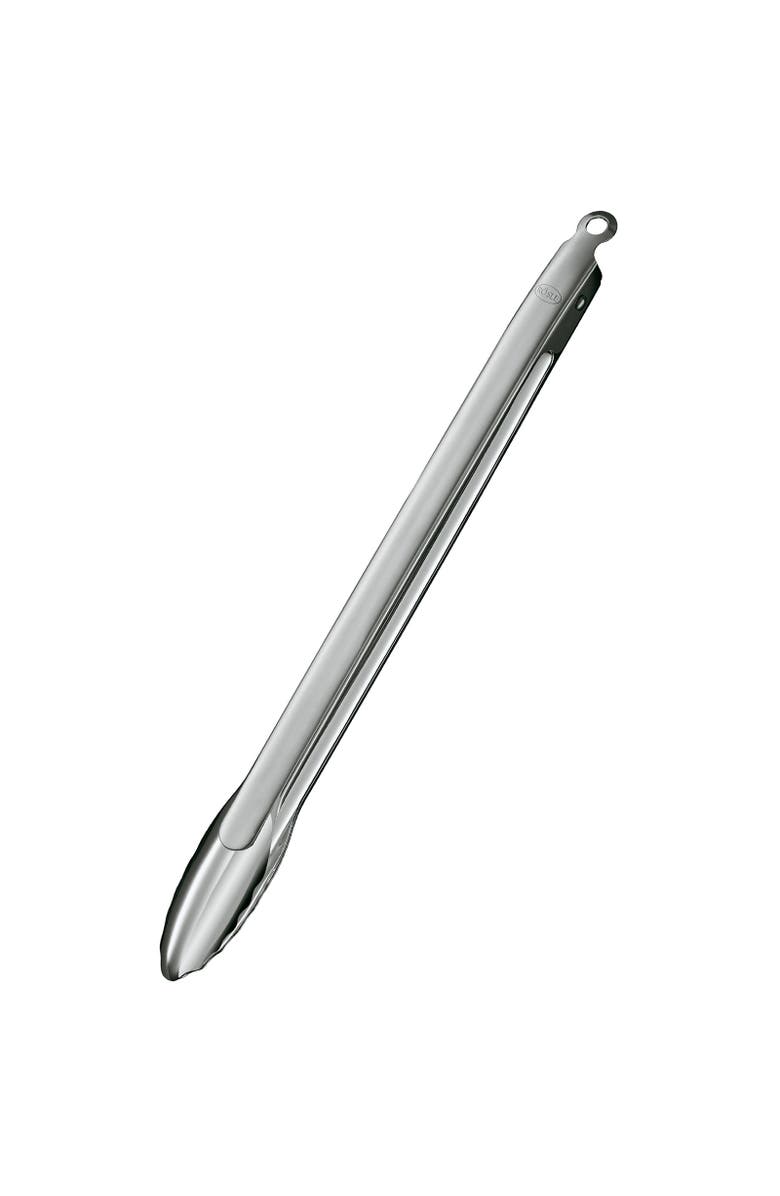 Rosle 16 Inch Locking BBQ Tongs, Stainless Steel, Alternate, color, 