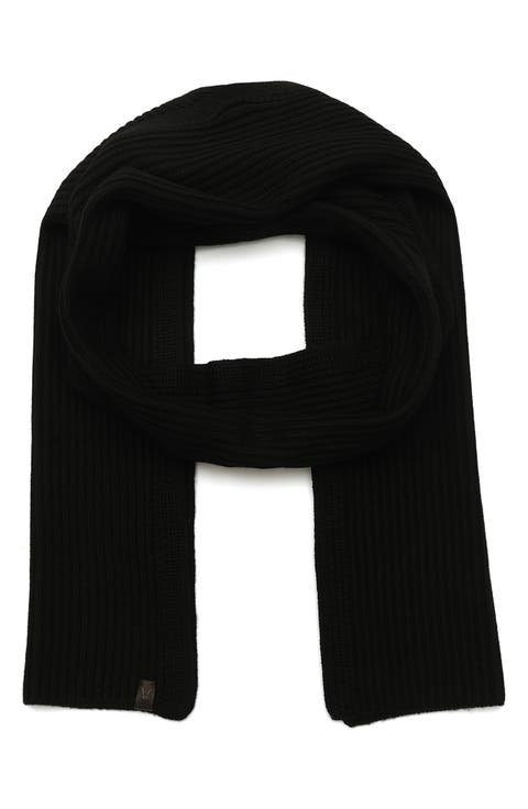 Merino Wool Rib Scarf