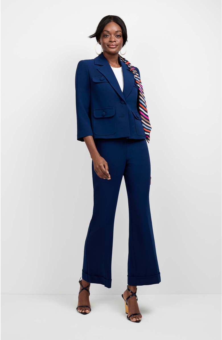 Trina Turk Bicocca Jacket, Main, color, Ink